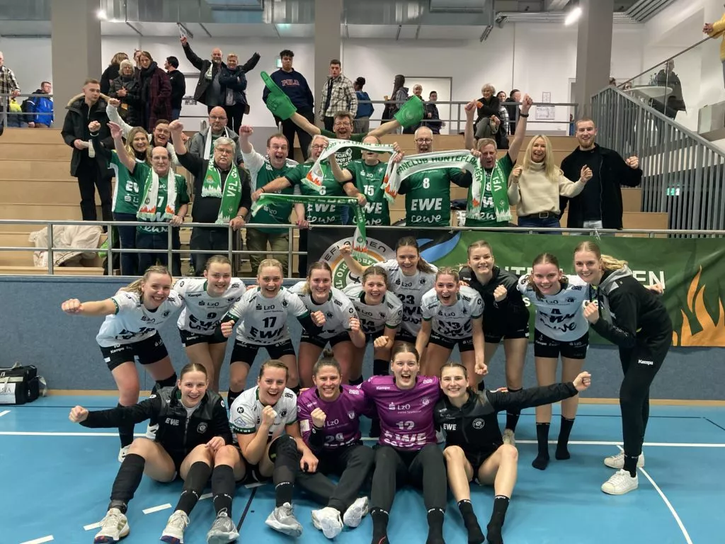 Erfolgreicher Hinrunden-Abschluss VfL Oldenburg feiert Auswärtssieg in Blomberg › VfL Oldenburg Handball Damen